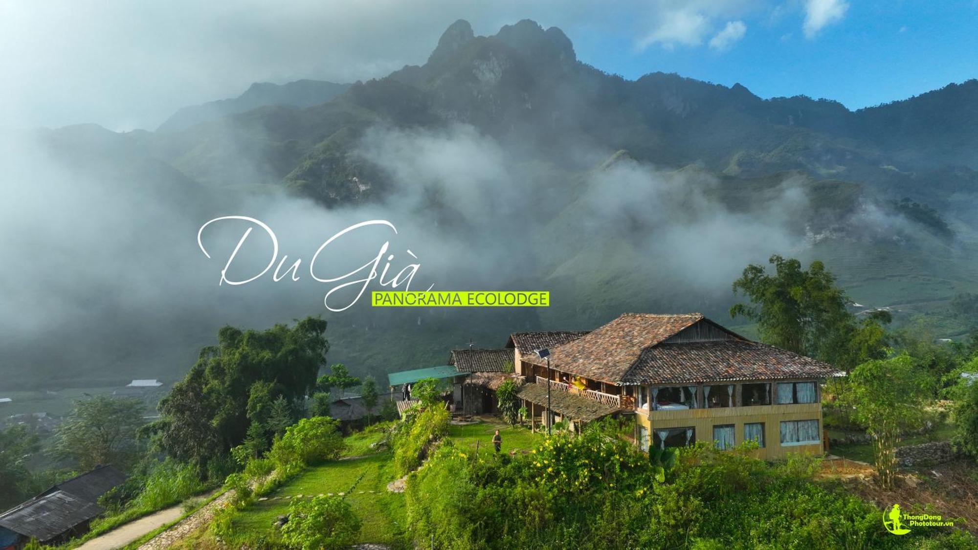 Апартаменты Du Gia Panorama Ecologde Lang Cac Экстерьер фото